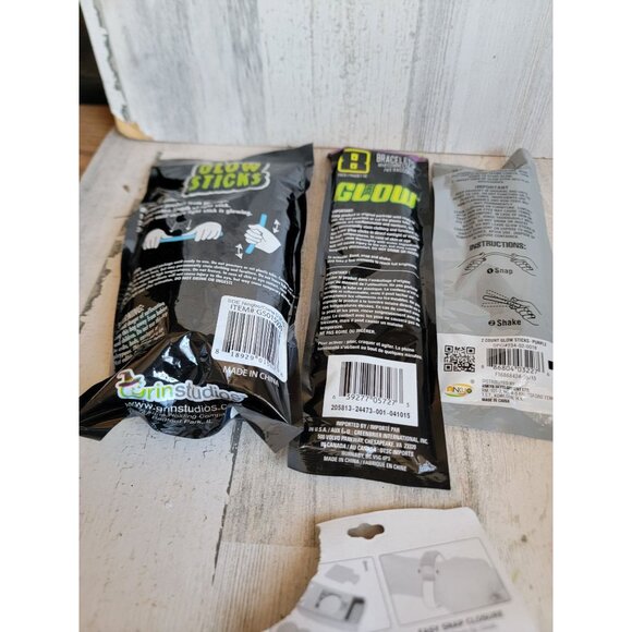 Halloween Light up bracelet glow sticks variety set accessory - Picture 8 of 9